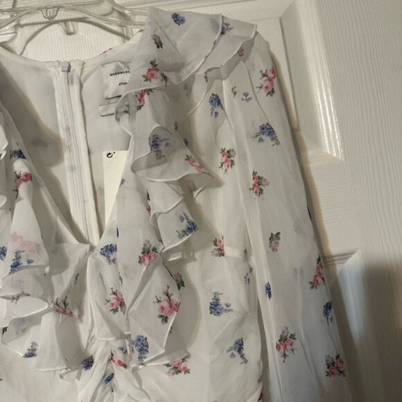 NWT Massimo Dutti Long Floral Dress - Picture 5 of 16